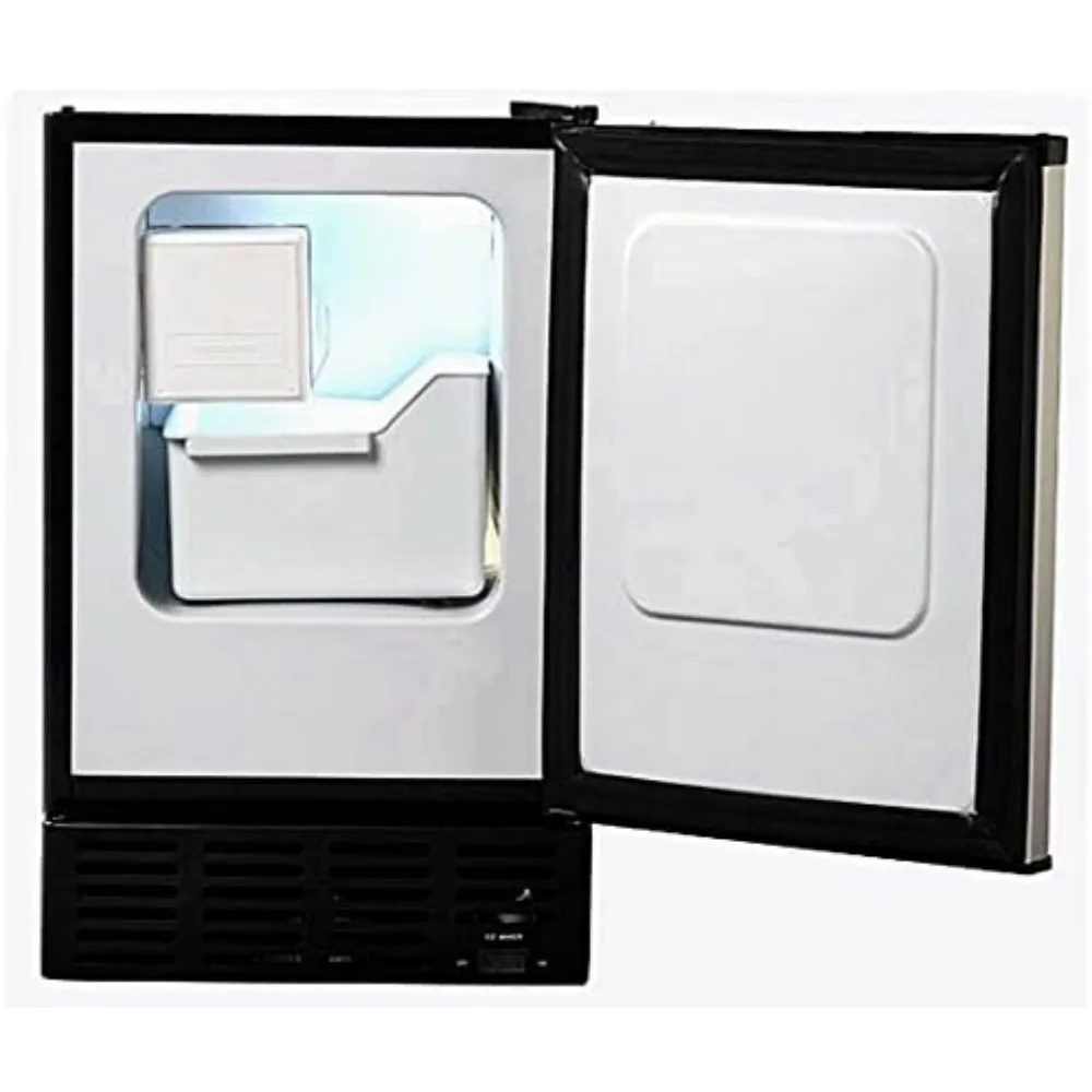 UIM-155 Stainless Steel Built-In Ice Maker