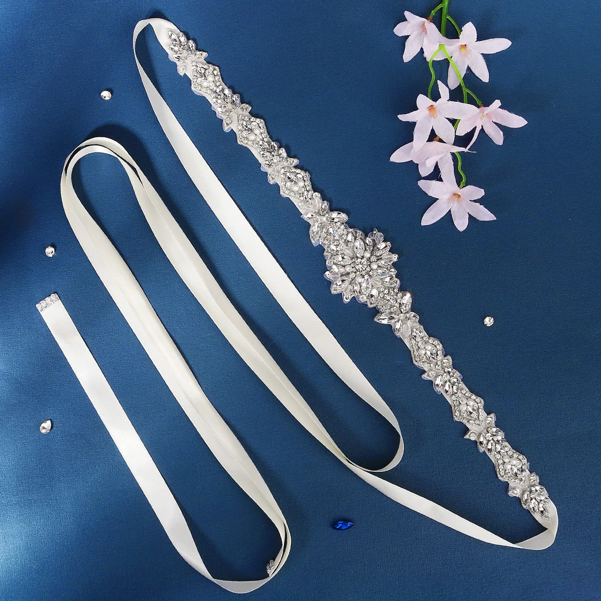 Fashion Bridal Satin Belts Silver Color Crystal Wedding Accessories Prom  Dress Belt Bride Sash Bridesmaid Gift - AliExpress Fashion Bridal Satin Belts Silver Color Crystal Wedding Accessories Prom Dress  Belt Bride Sash Bridesmaid Gift - AliExpress