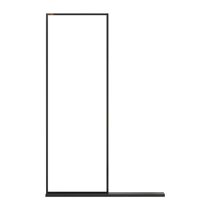 Shower Room Glass Partition Bathroom Glass Toilet Dry Wet Separation Sliding Door Bathroom Bath Screen