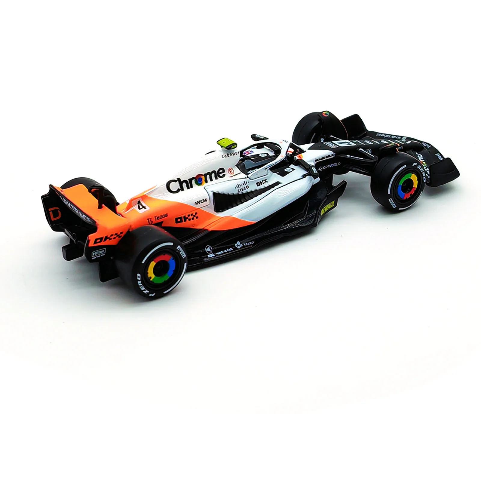 Bburago 1:43 2024 F1 Mercedes-AMG W15 #44 Hamilton Mclaren MCL38 MCL60 Monaco GP #4 Norris #81 Piastri Formula Car Model Gifts 4