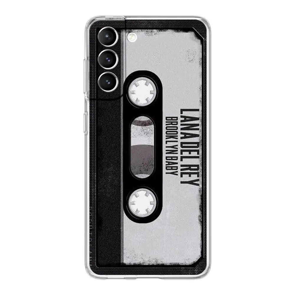 Retro Vintage Cassette Tape Clear Phone Case Cover