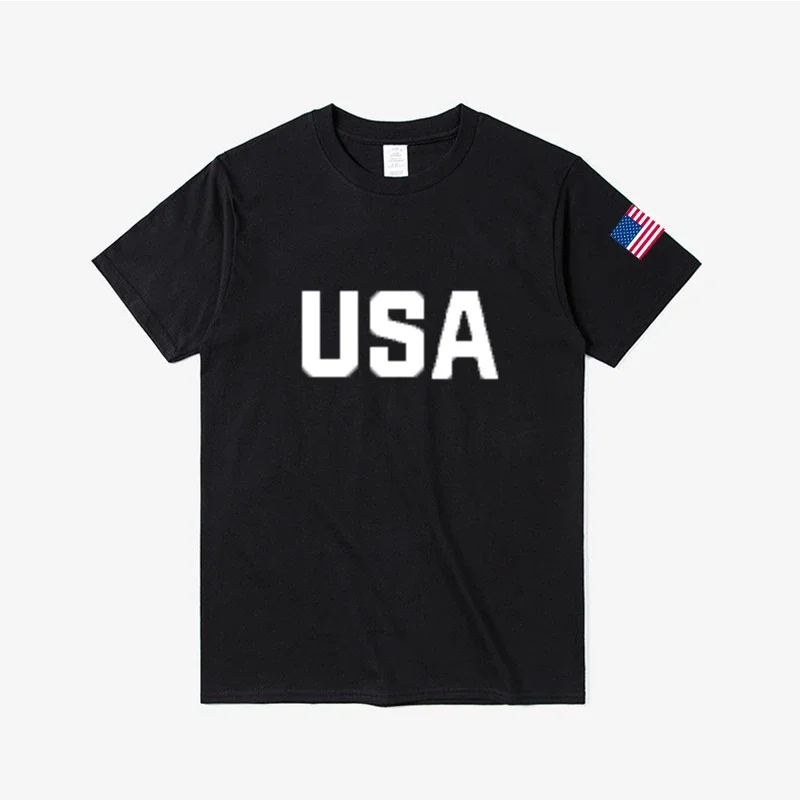 

USA Basketballer Printed T-Shirts Men Sport Oversized Short Sleeve Cotton Comfortable Tops Loose High Quality T Shirt Unisex