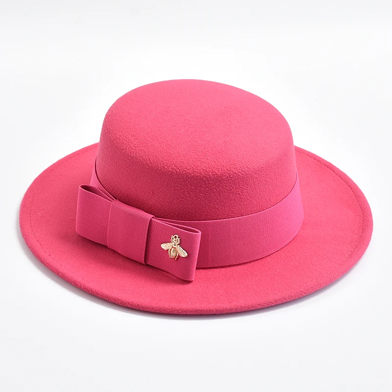 Fashion Fedora Hat for Women Formal Wedding Church Party Jazz