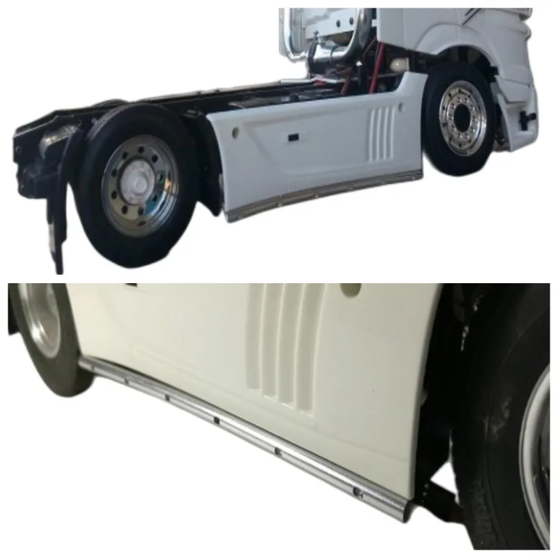 Cnc Led Side Bottom Lights Lamp Bar Per Tamiya 1/14 Rc Tractor Truck Trailer 1851 Man R730 R470 Scania Upgrade Accessori Per Auto