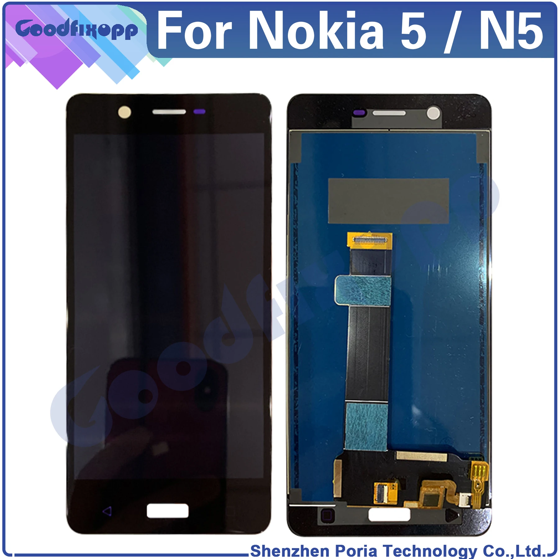 

5.2" Inch For Nokia 5 N5 TA-1053 TA-1024 TA-1044 TA-1027 ​LCD Display Touch Screen Digitizer Assembly Replacement