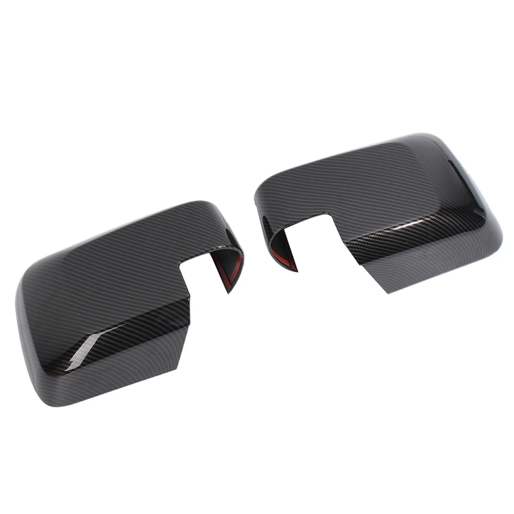 

Car Rearview Mirror Shell Cover Trim Stickers for Ford Bronco 2021 2022 Exterior Accessories ,ABS Carbon