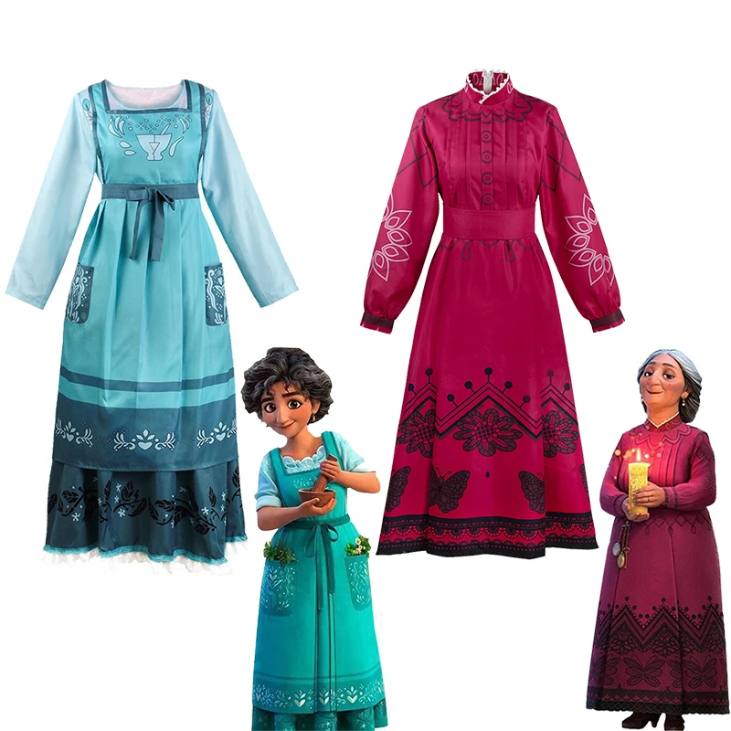 8€16 sur Déguisements Costume pour filles Cosplay Encanto Mirabel Madrigal  120 cm - Déguisement enfant - Achat & prix