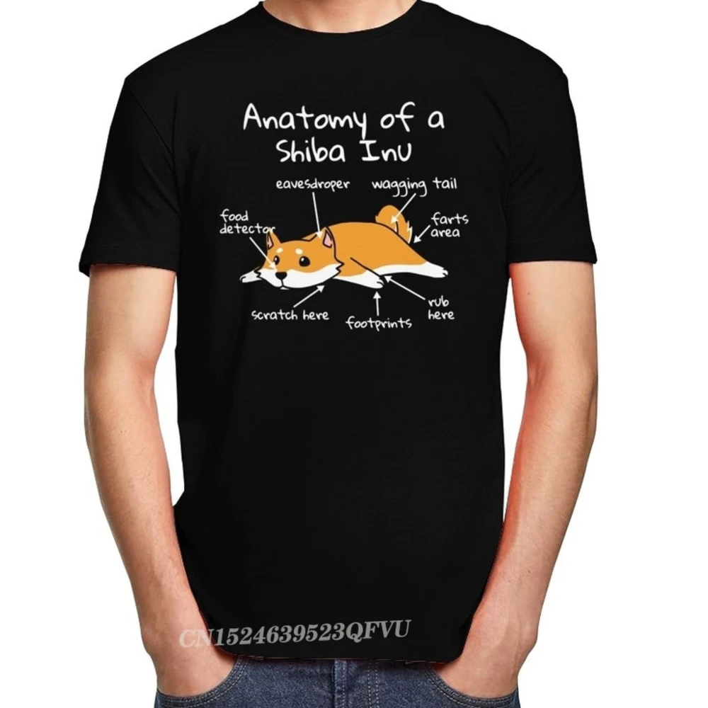 Рисунок 2 - Футболка мужская с смешной анатомией Сиба-ину