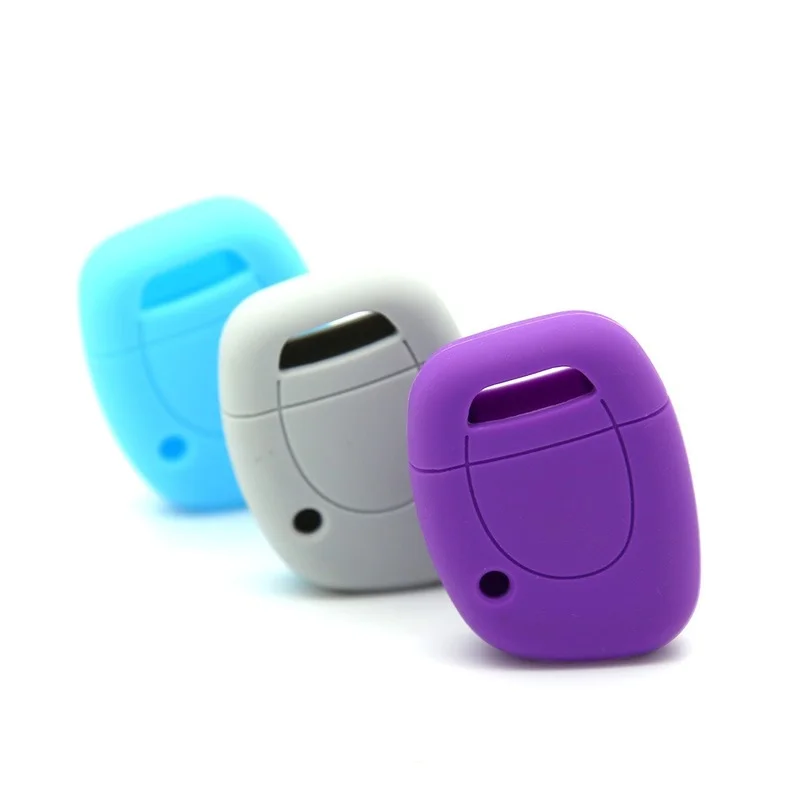 Custodia In Silicone Morbida Per Chiave Renault Trafic, Master, Vivaro, Kangoo - Giallo, Protezione Antiurto