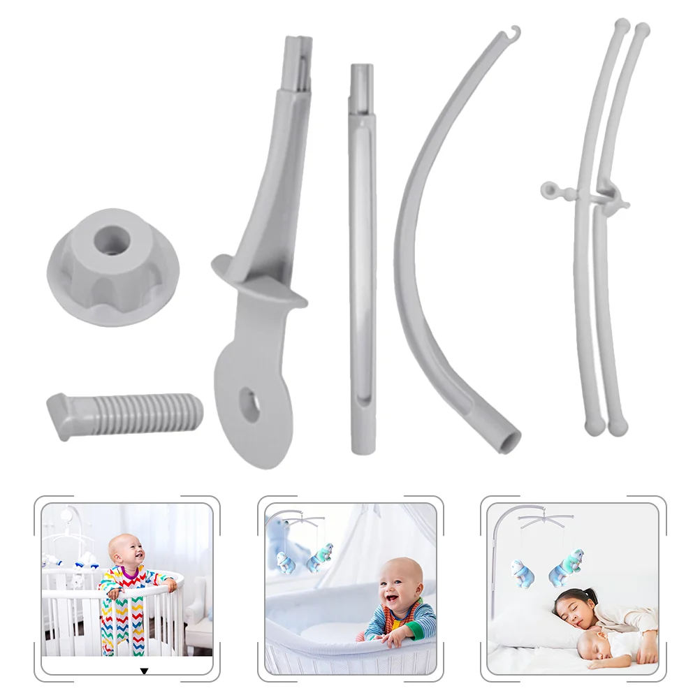 1 Set Bed Bell Bracket Baby Crib Toys Holder Baby Crib Bracket