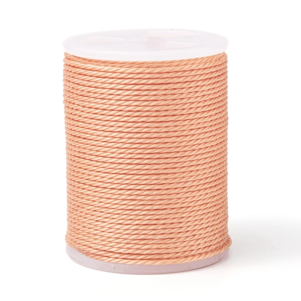PandaHall 1mm Gewachste Polyesterkordel Gedrehter Gewachster Faden für DIY Makramee Armbänder Halsketten Schmuckherstellung Zubehör – Detail 39