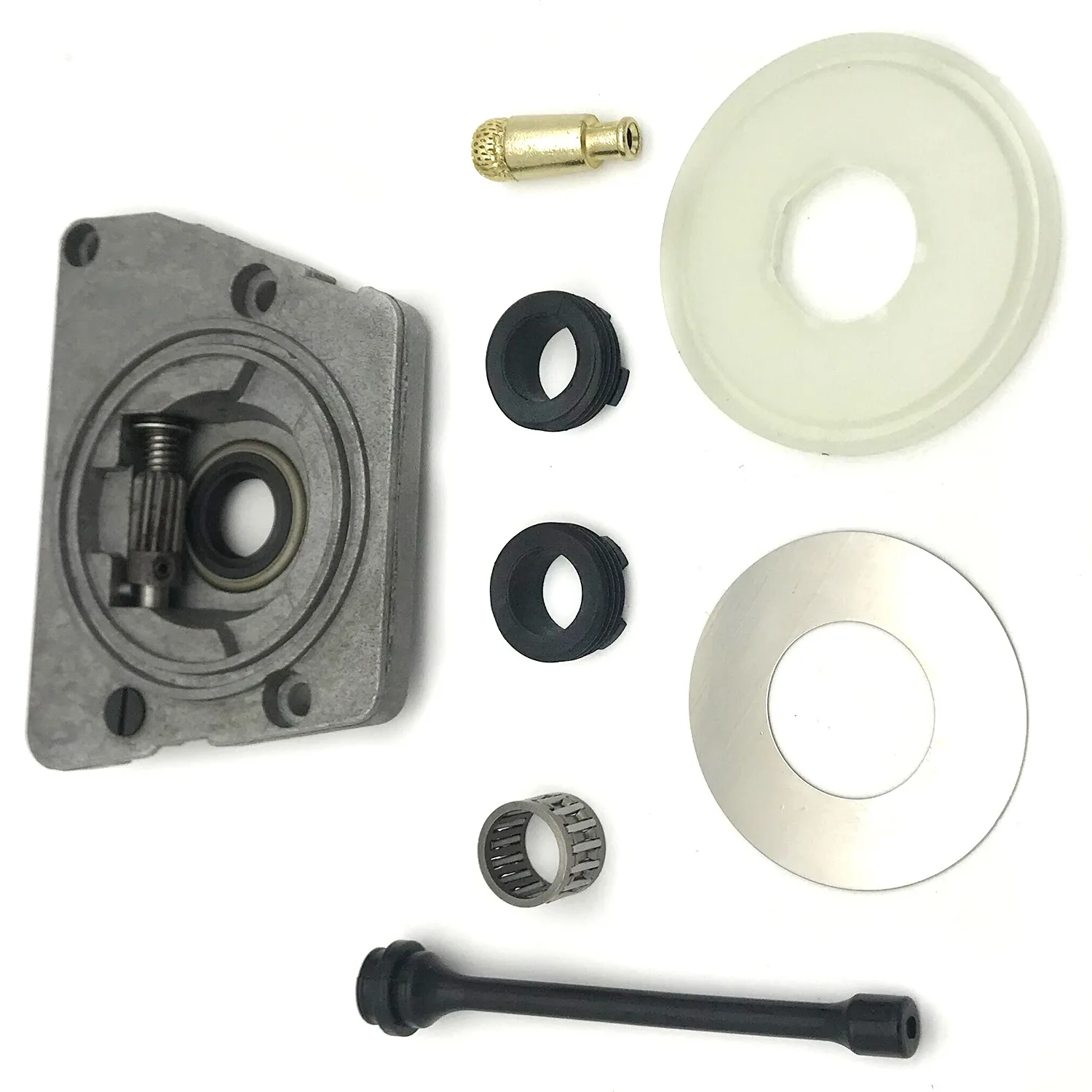 

Oil Pump Worm Gear Dust Washer Hose Filter Kit Fit for HUSQVARNA 61 66 266 268 272 XP 266XP 268XP 272XP Chainsaw Parts