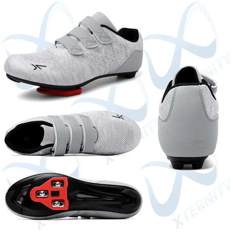 Ultralight Big Size 37-49 Cycling Shoes Breathable MTB Pedel Cleat Shoes Self-Locking Racing Road Bike SPD Shoes Bicycle Sneaker 2