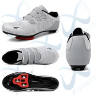 Ultralight Big Size 37-49 Cycling Shoes Breathable MTB Pedel Cleat Shoes Self-Locking Racing Road Bike SPD Shoes Bicycle Sneaker 2