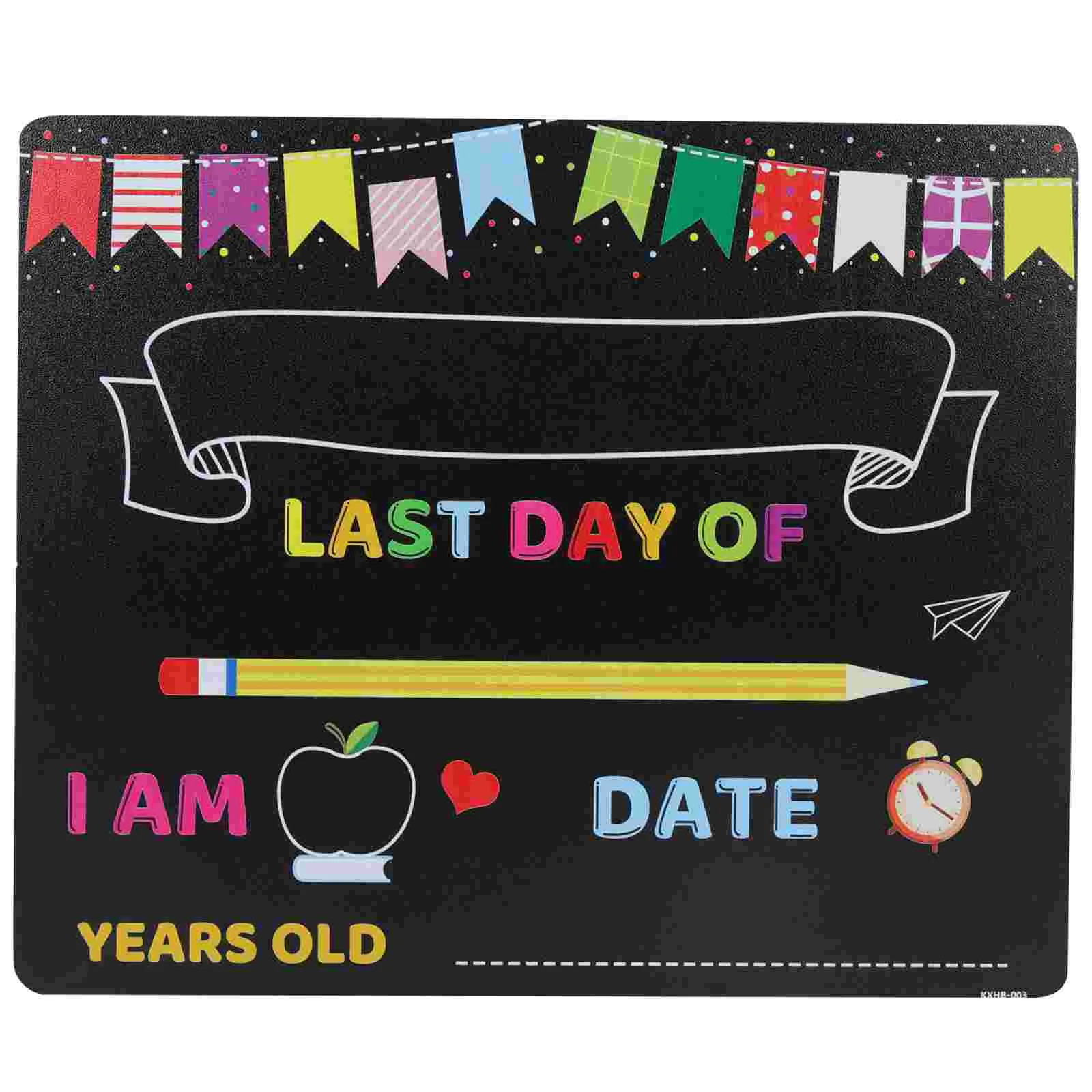 

Double-sided School Board Sign Chalkboard Children Supply Back-to-school Season Accessory