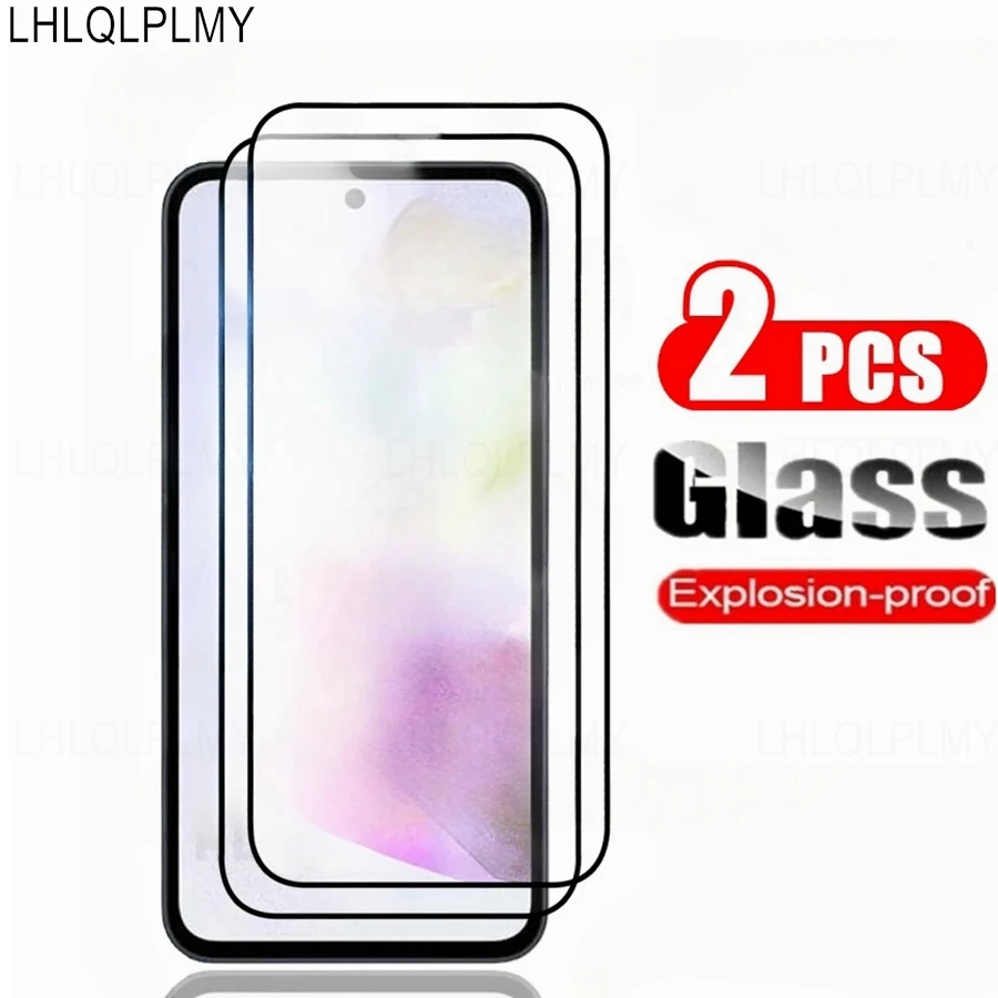 Premium Full Tempered Glass Screen Protector Film - 2 Pack