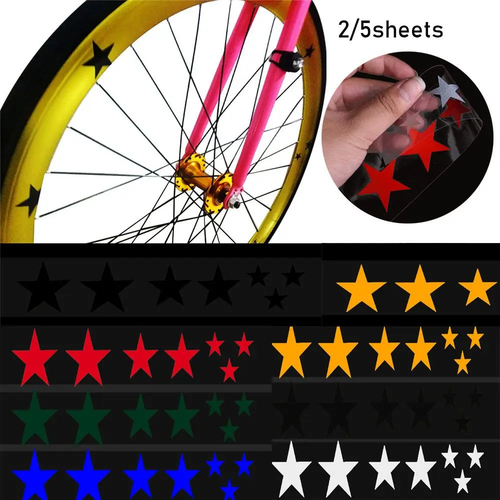 

Scratching Outdoor Mountain Cycling Tools Bike Reflective Stickers Frame Wheel Sticker MTB Bicycle Reflector Decal Accessories
