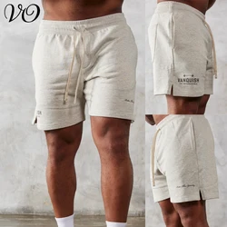 New Summer Men's Shorts Cotton Printed Casual Five Point Pant Joggers Gym Sports Fitness Bodybuilding Training Basketball Shorts