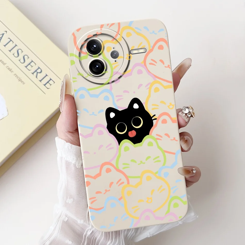 Cute Cat Panda Cartoon Soft Silicone Shockproof Phone Case
