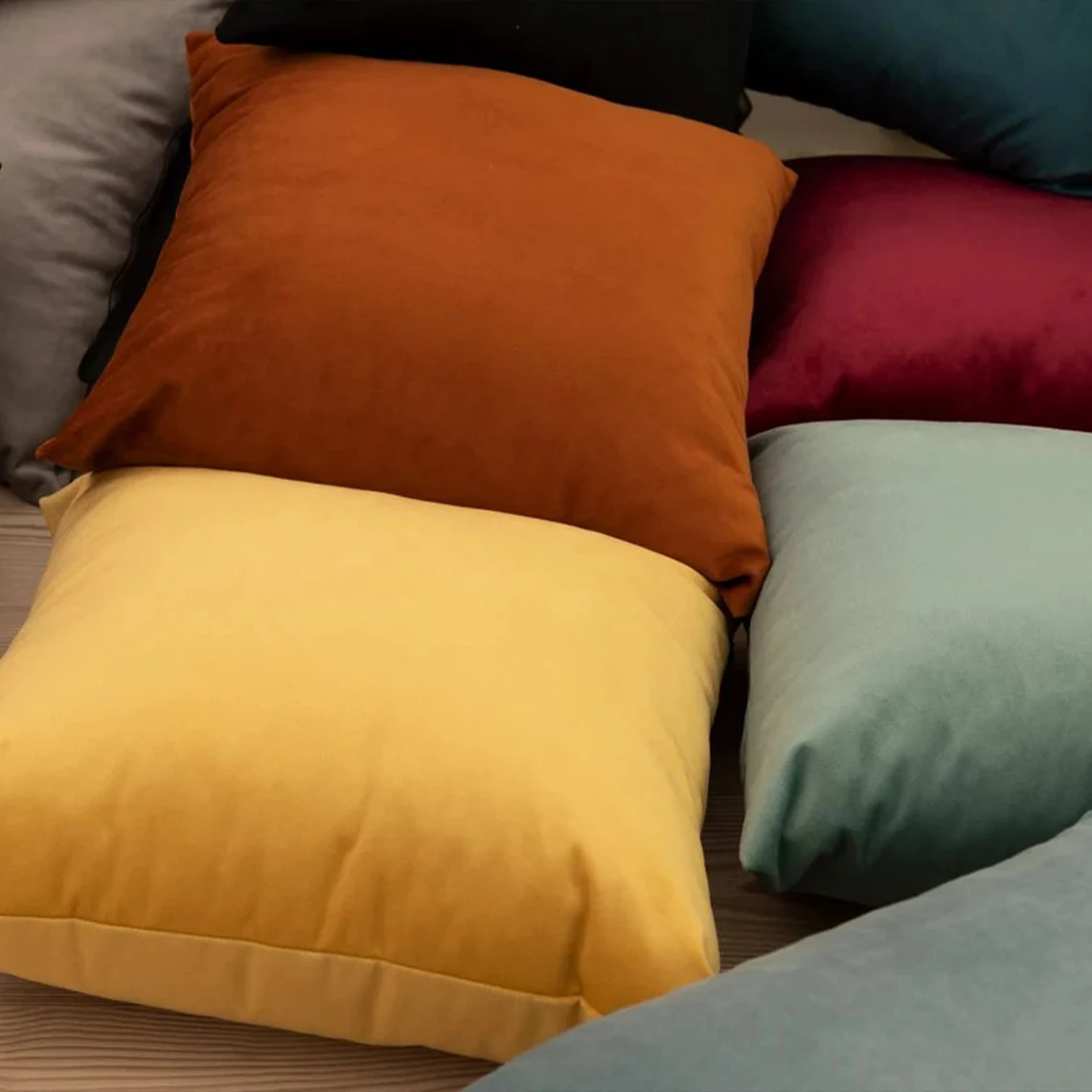 Velvet Throw Pillow Cover 4