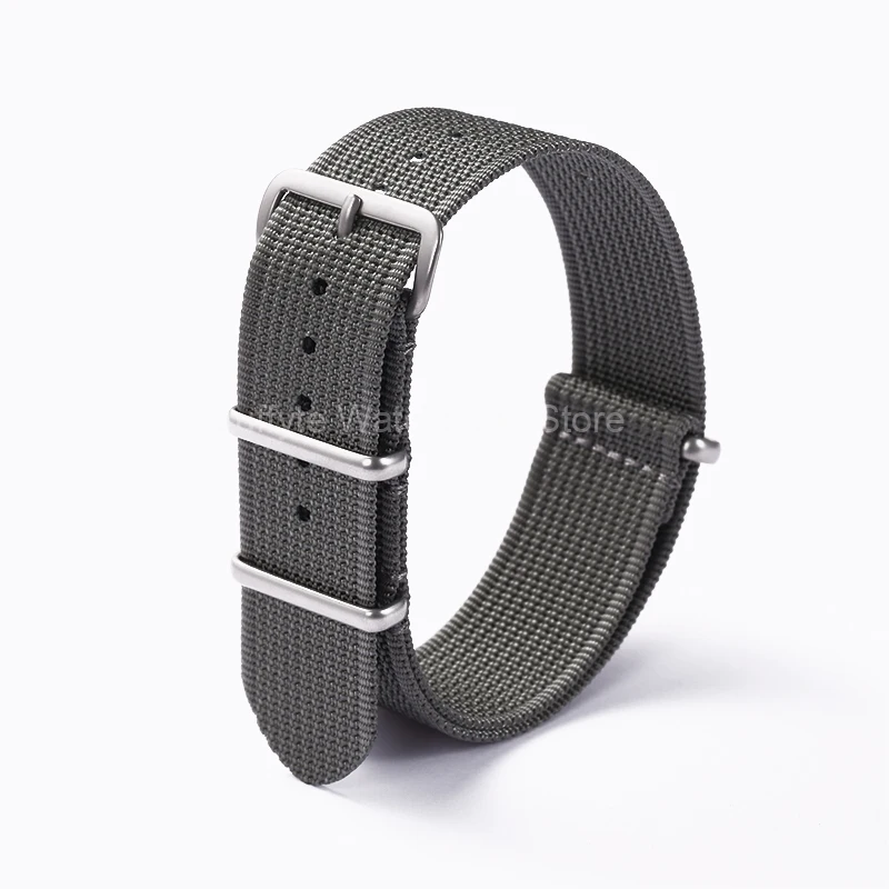 Premium Nylon Watch Strap - Brown, Green, Black Military Sport Bracelet Replacement