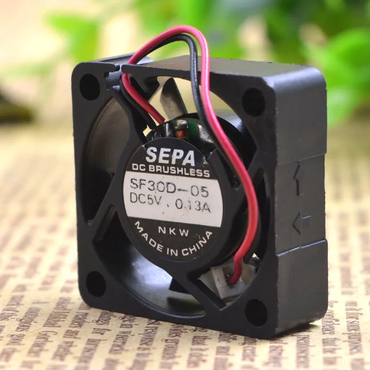 Фото SEPA SF30D-05 3010 DC5V 0.13A 3 CM 2 провода Охлаждающий вентилятор №3