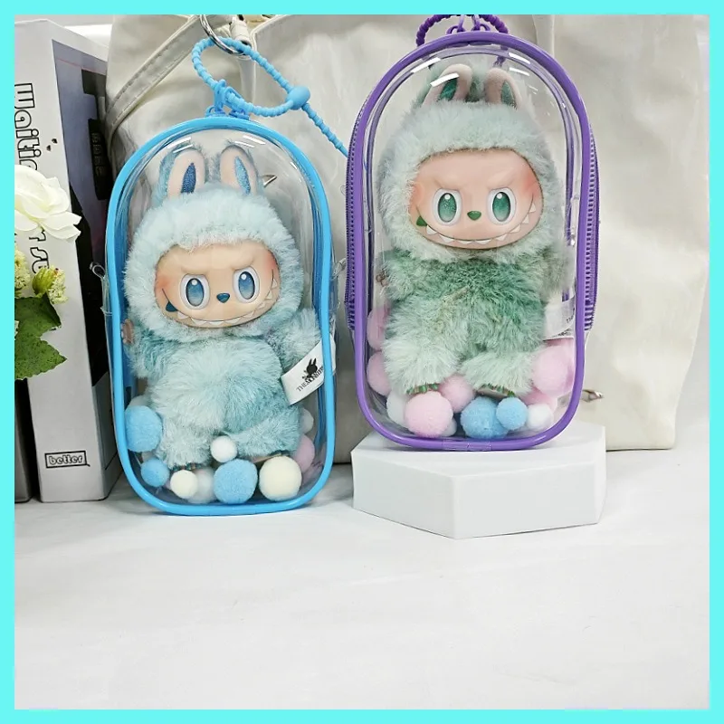 LABUBU 巾着 ブルー Stock-cooked Fish Bag LABUBU 巾着 ブルー Stock-cooked Fish Bag LABUBU 巾着 ブルー Stock