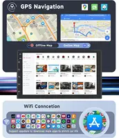 Lecteur vidéo universel Android Auto Carplay, autoradio, limitation 2 Din, Android 13, 7 pouces, navigation 2 Din, stéréo automatique 5