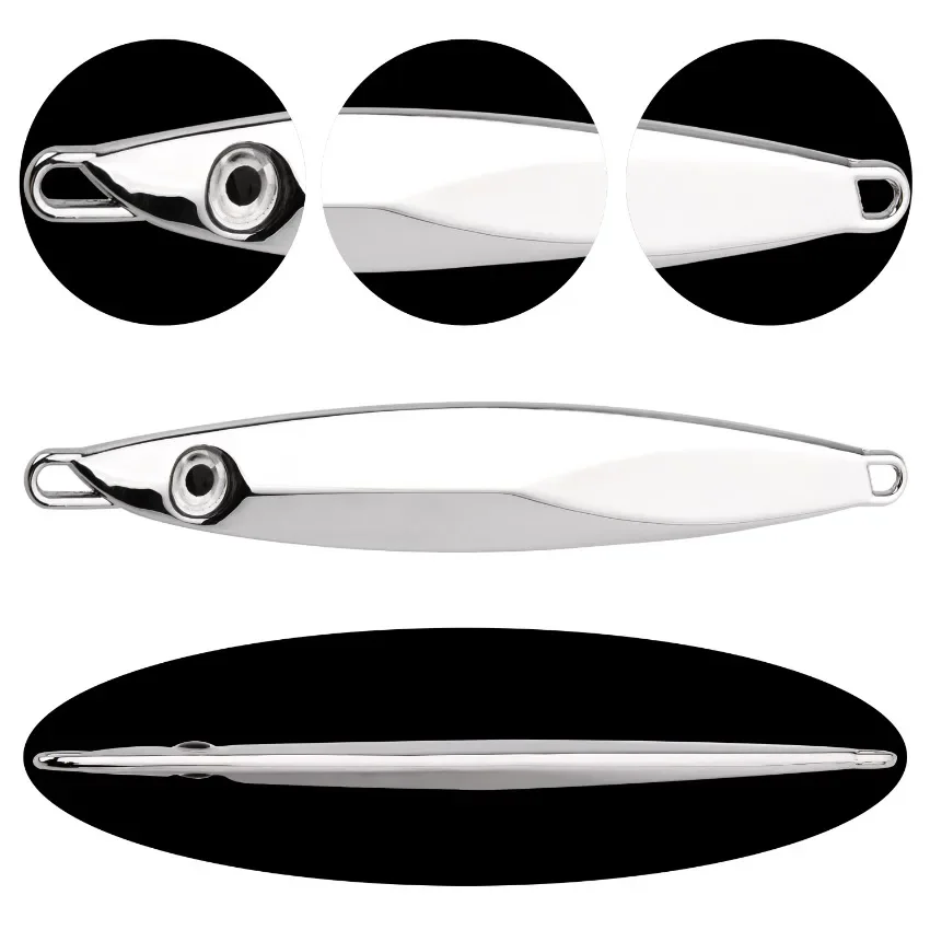 長距離キャスティング用のスピナースプーンベイト,魚を捕まえるためのルアー,シンキングルアー,シーバス,パイナーベイト,10〜60g 長距離キャスティング用のスピナースプーンベイト,魚を捕まえるための