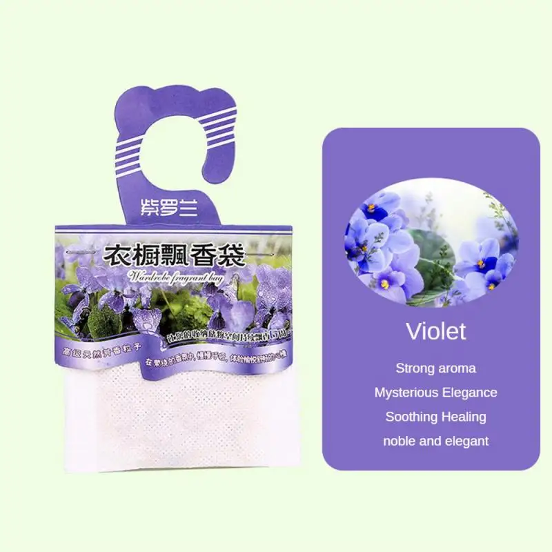 1/3PCS Generic Hanging Sachet Durable Aromatherapy Bag Cabinet Deodorizer Spice Bag Natural And Environmentally Friendly images - 6