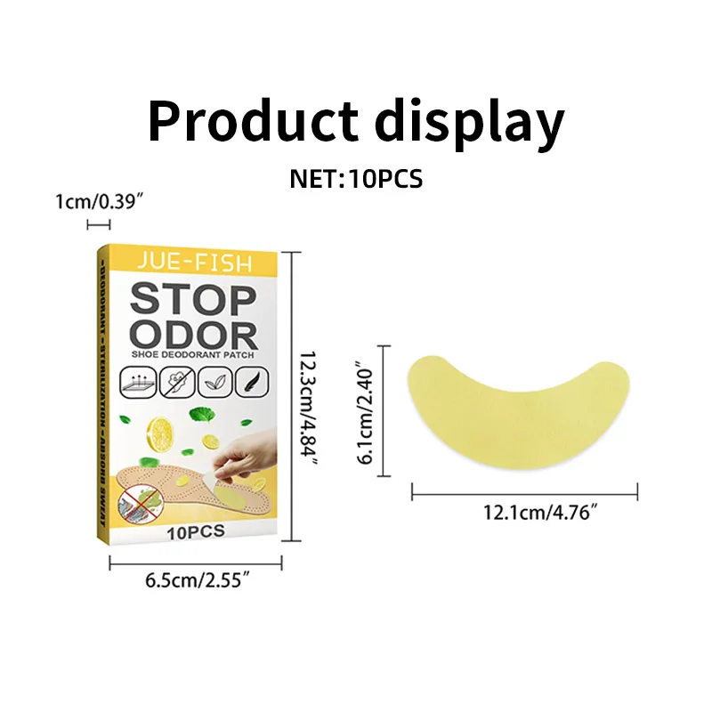 Shoe Odor Removal Spray Shoe Odor Spray Shoes Deodorant Patch Foot Odor Removal Paste Footwear Stink Antibacterial Insole Deodorizer Lemon Fresh Sticker
