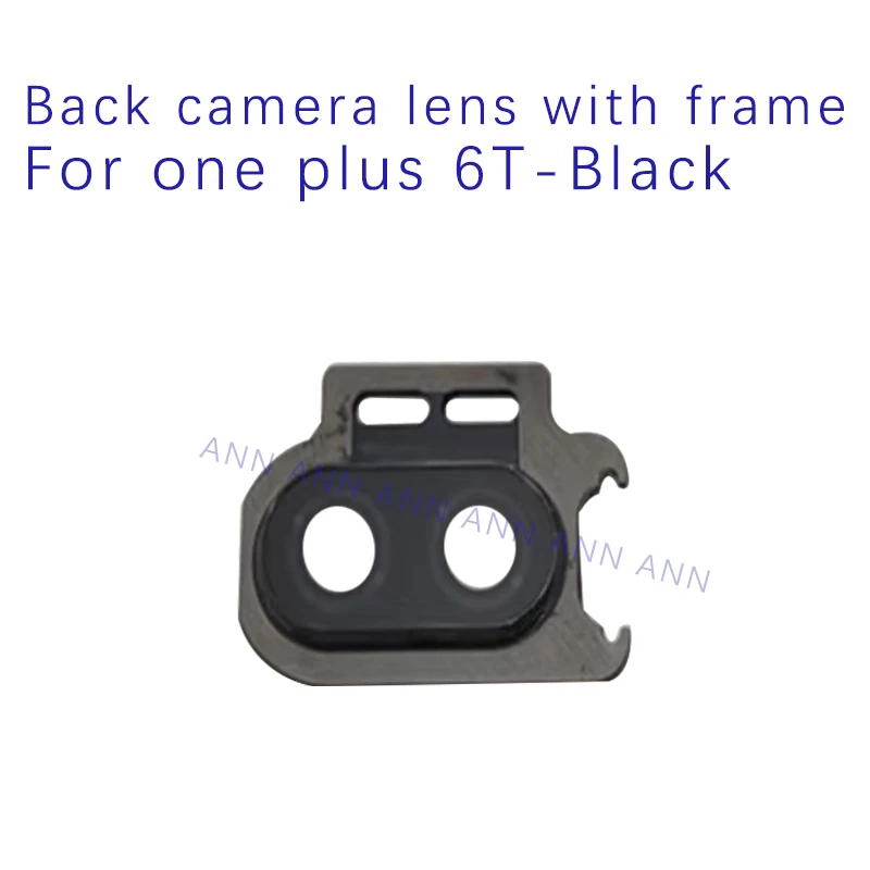 

Back Camera Glass Lens Cover Holder For Oneplus 6 6T Big Rear Camera Glass Lens Frame Replacement Reapir Parts