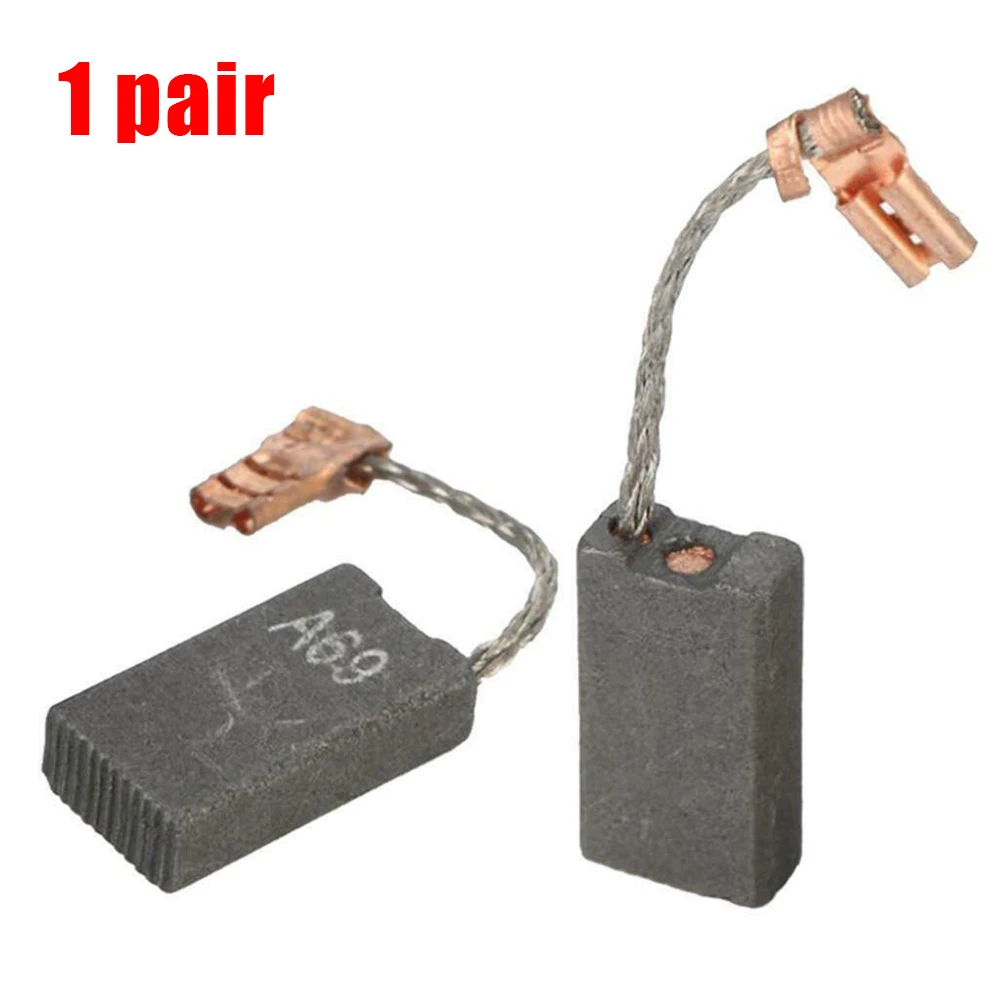 2 Pz Gbh5-38D Spazzole Di Carbone Per Gbh5400 Gbh5400 8Gsh88X A69 Per Ecoflow Tool Dremel Festool Hilti Bit Titolari Utensili Elettrici