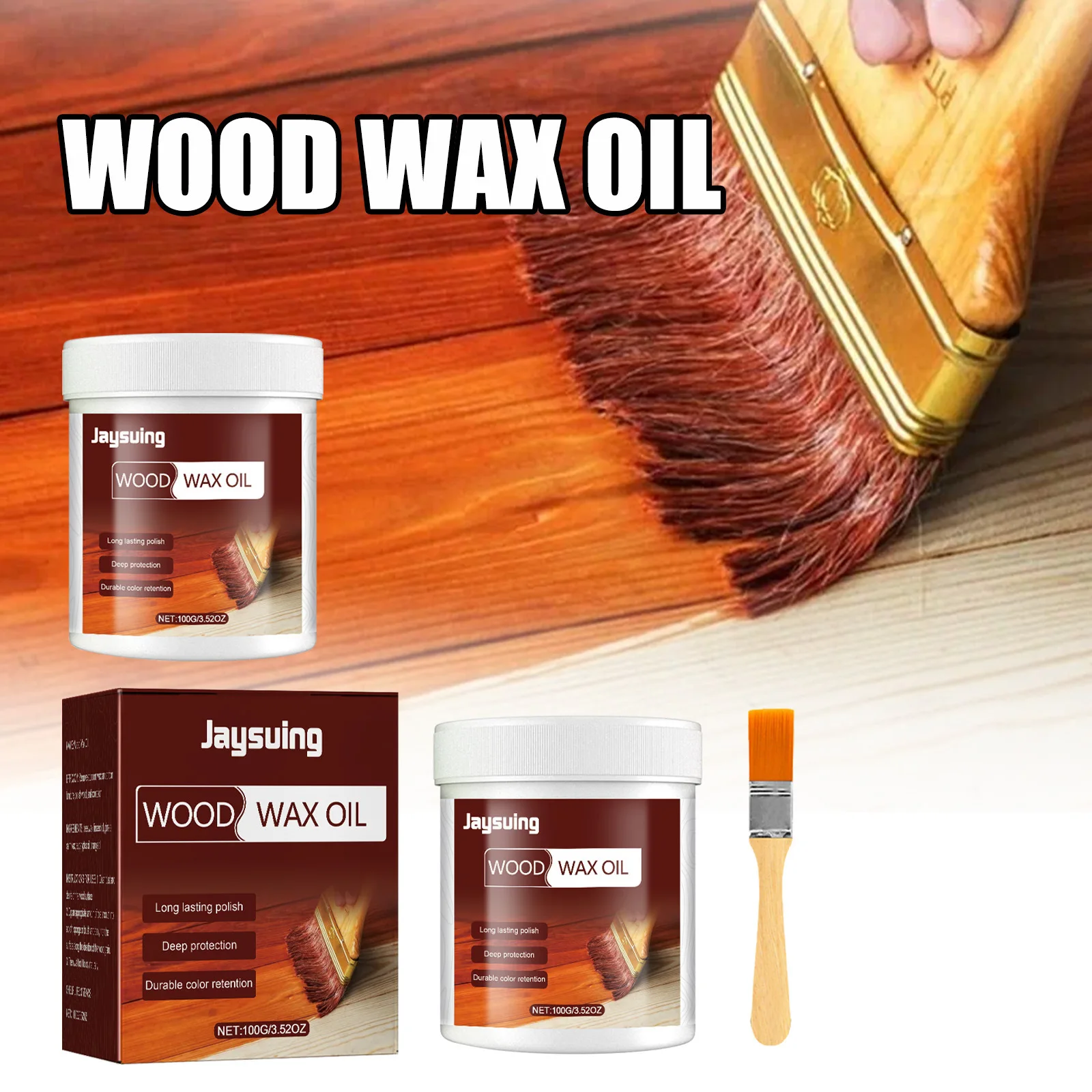 Wood Wax Wood Wax Oil Wood Care Wax Spray Furniture Maintenance Material Furniture Polishing Seasoning Wax Furniture Polish and Cleaner Anti-Cracking & Polishing Beeswax for Furniture Brightens and Scratches