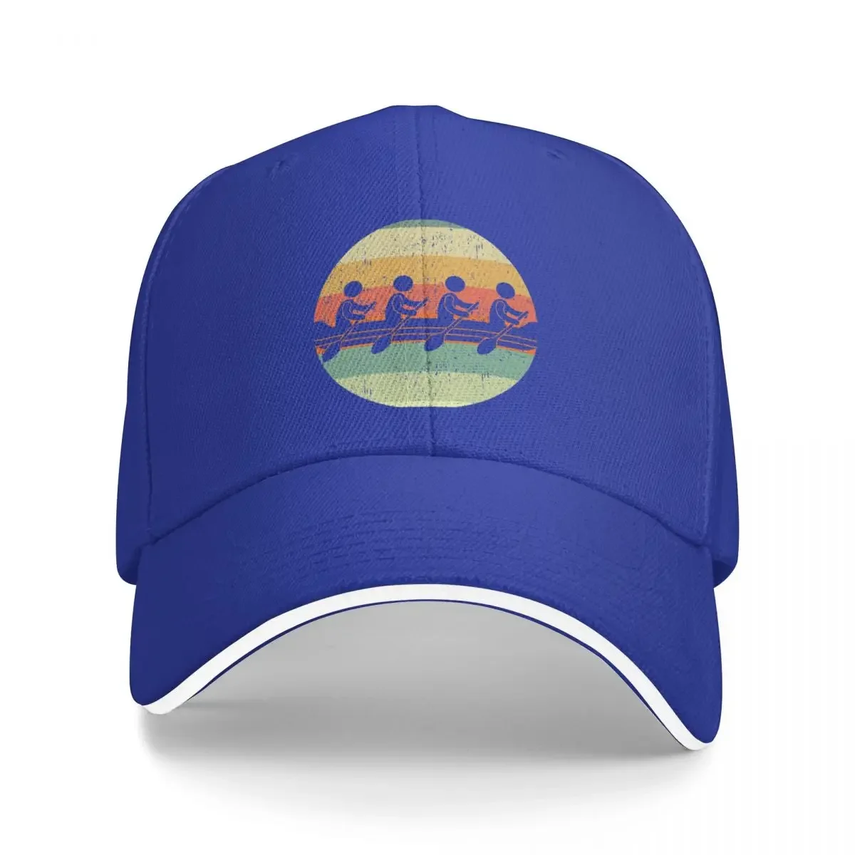 

Sunset Rowing Team Baseball Cap Military Cap Man Fashion Beach Horse Hat Cap Women'S Men'S