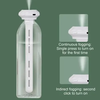 USB Mini Ultrasonic Air Humidifier with LED Lamp For Car Essential Oil Diffuser Purifier Aroma Anion Mist Maker and Romantic 1