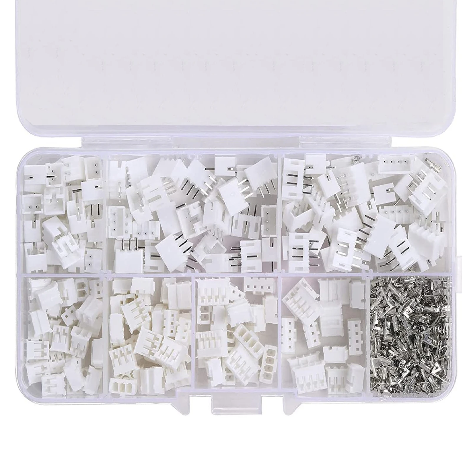 

450Pcs 2.0mm JST PH Connector Kit With 2/3/4Pin Housing Plug Adapter Terminal For Speakers Monitors Home Appliances Tool Parts
