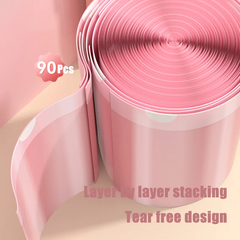 Garbage and Trash Bags Fragrance Drawstring Kitchen Waste Toilet Thickened Dust Bags Household Junk Cleaning Storage