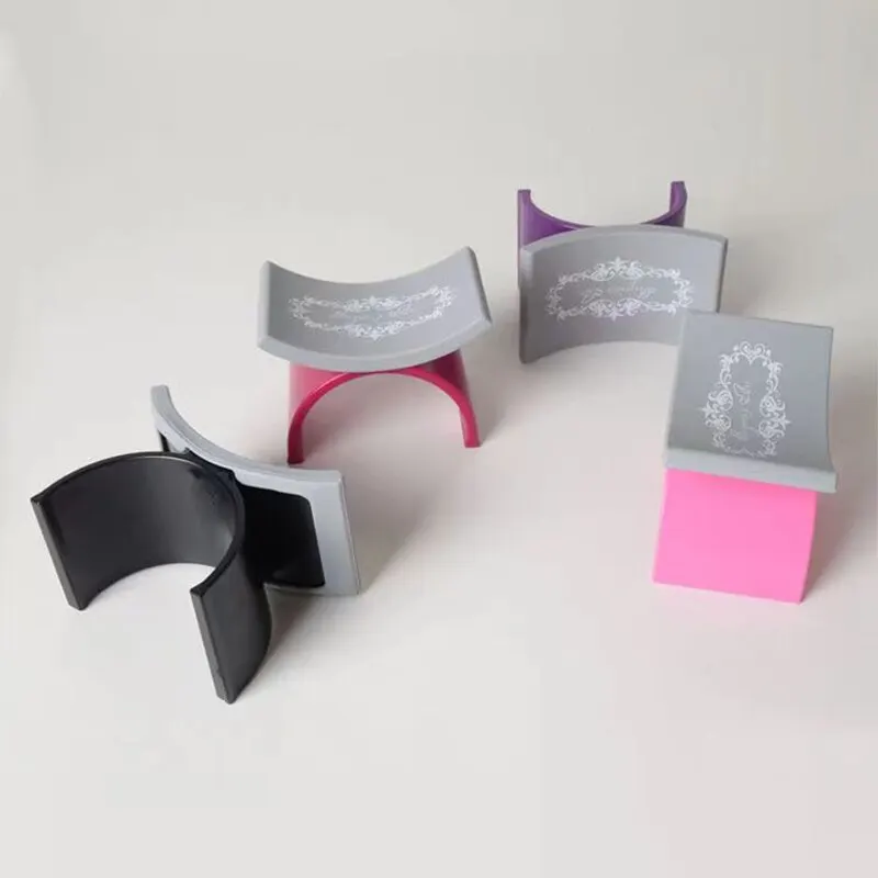 1pc U Shape Nail Pillow Removable Silicone Carrying Nail Pad Hand Rest Stand Hand Pillow Salon Cushion Tools