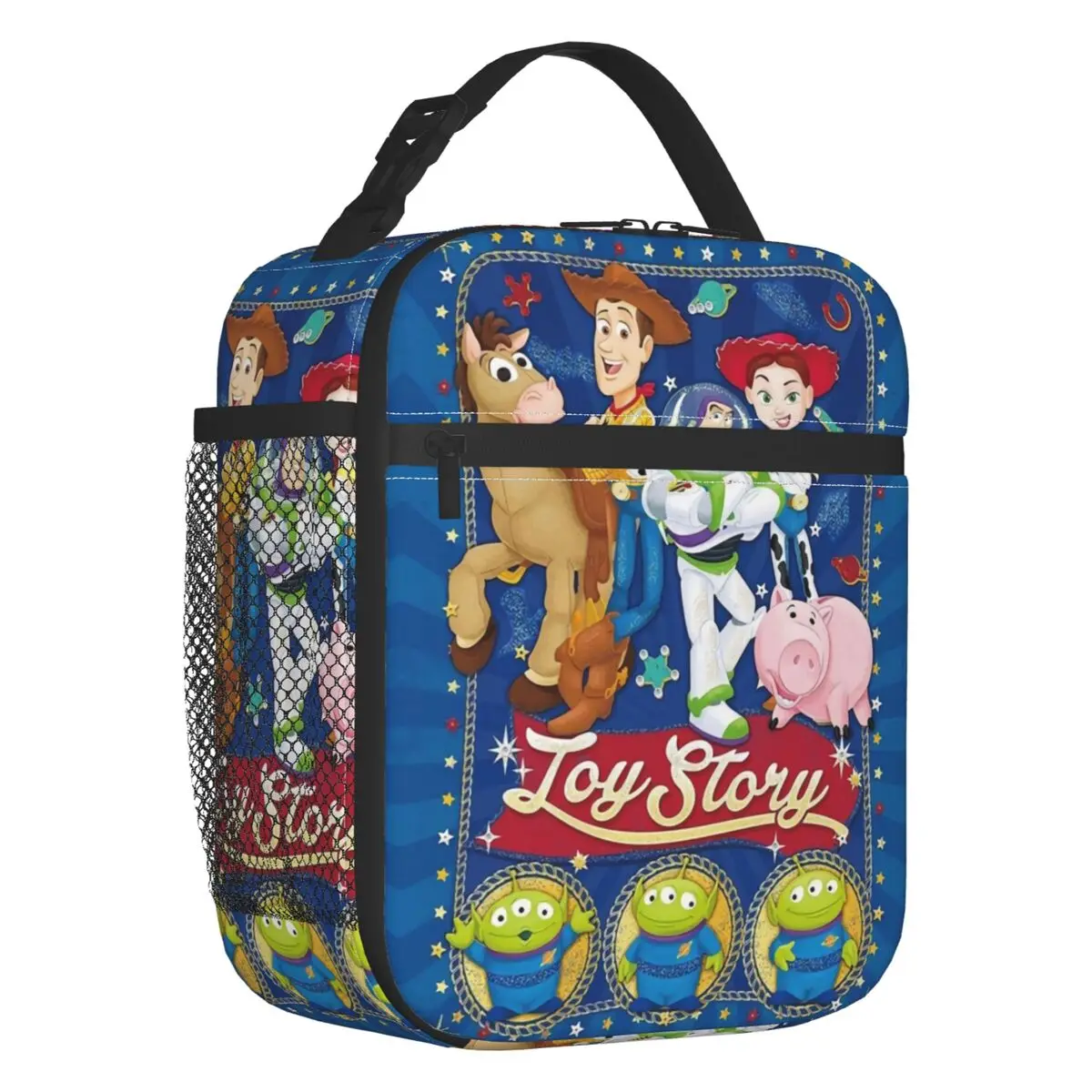

Изготовленная на заказ сумка для ланча История игрушек Вуди, Женский кулер, теплые изолированные Ланч-боксы для школы и детей