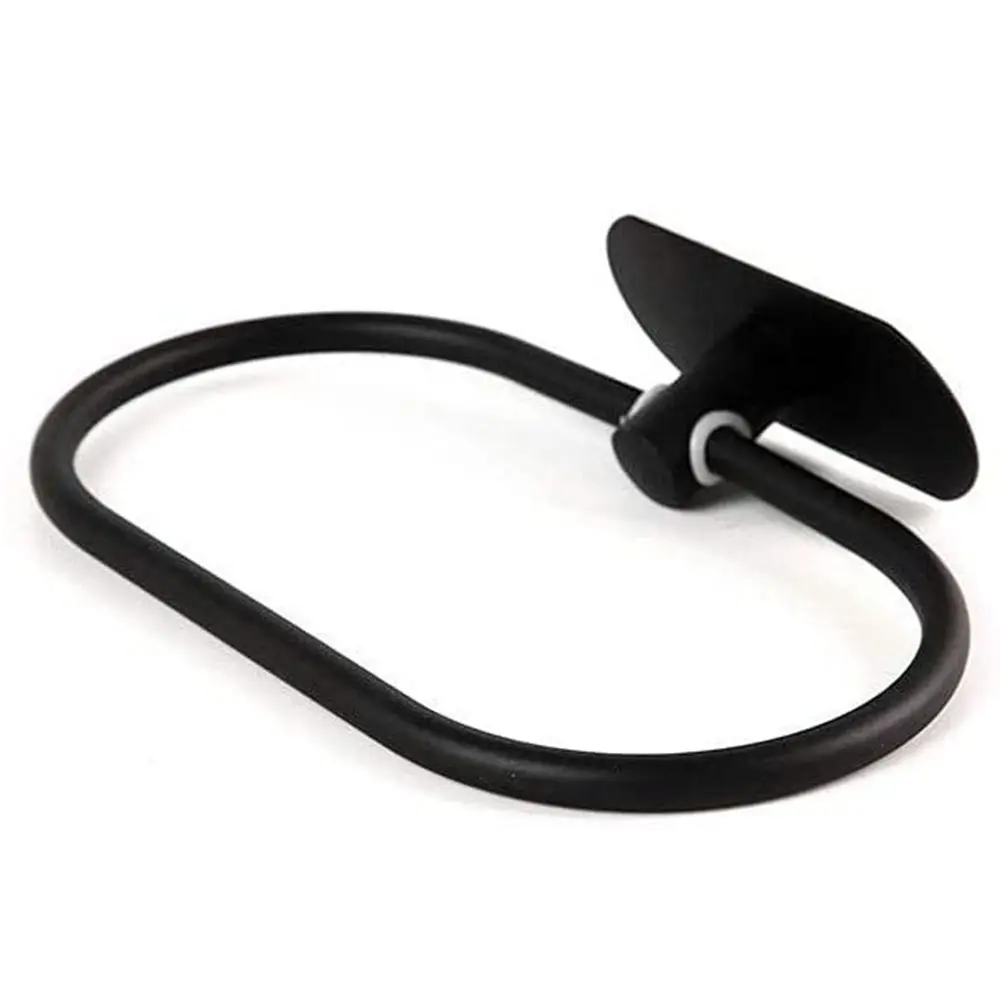 Description Picture 6 of itemSelf Adhesive Towel Rings Round Bathroom Towels Holder Wall Mounted Hand Towel Rails for Kitchen Bathroom Use