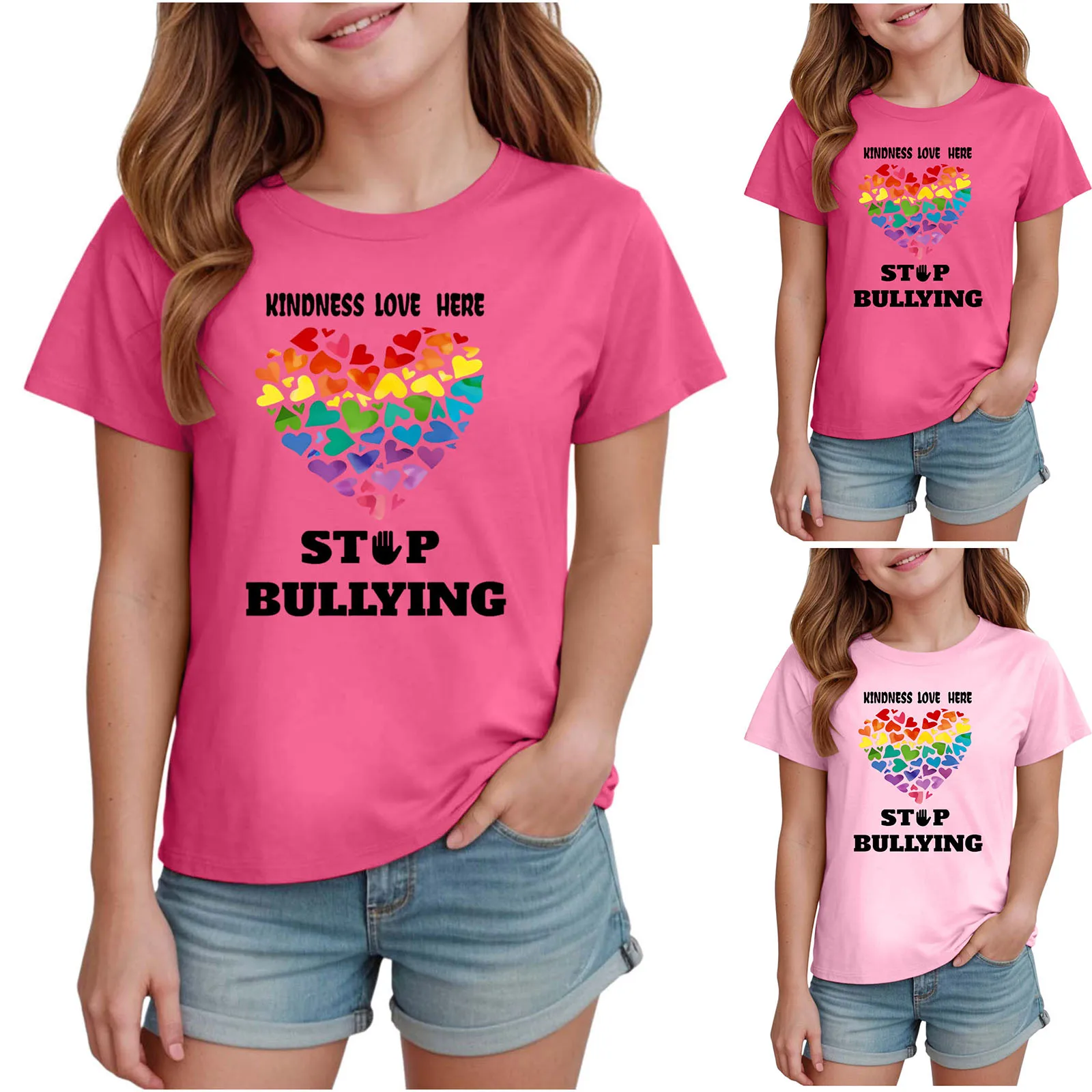 키즈 티셔츠 셔츠 데이 키즈 셔츠 키즈 브루 셔츠 남아 여아  아동 여아 의상