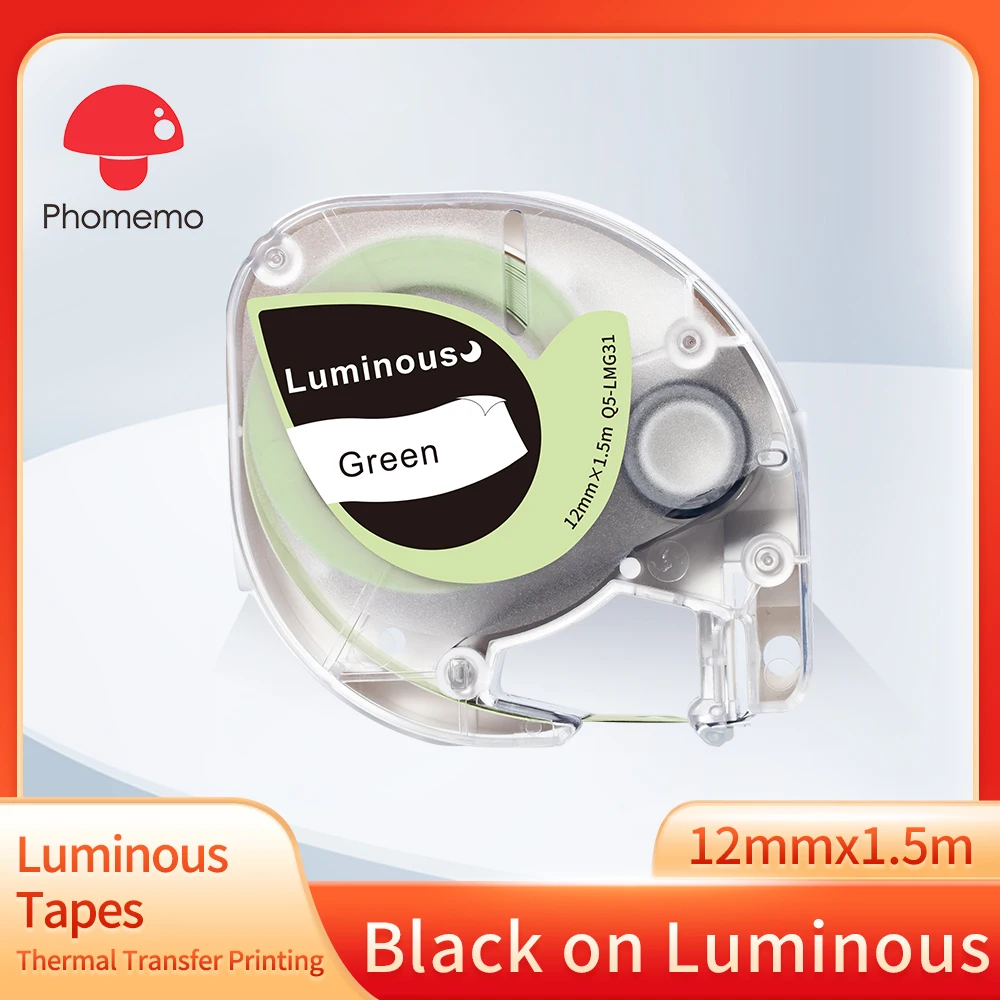 Enhanced Label Maker Tape - 12mm Width