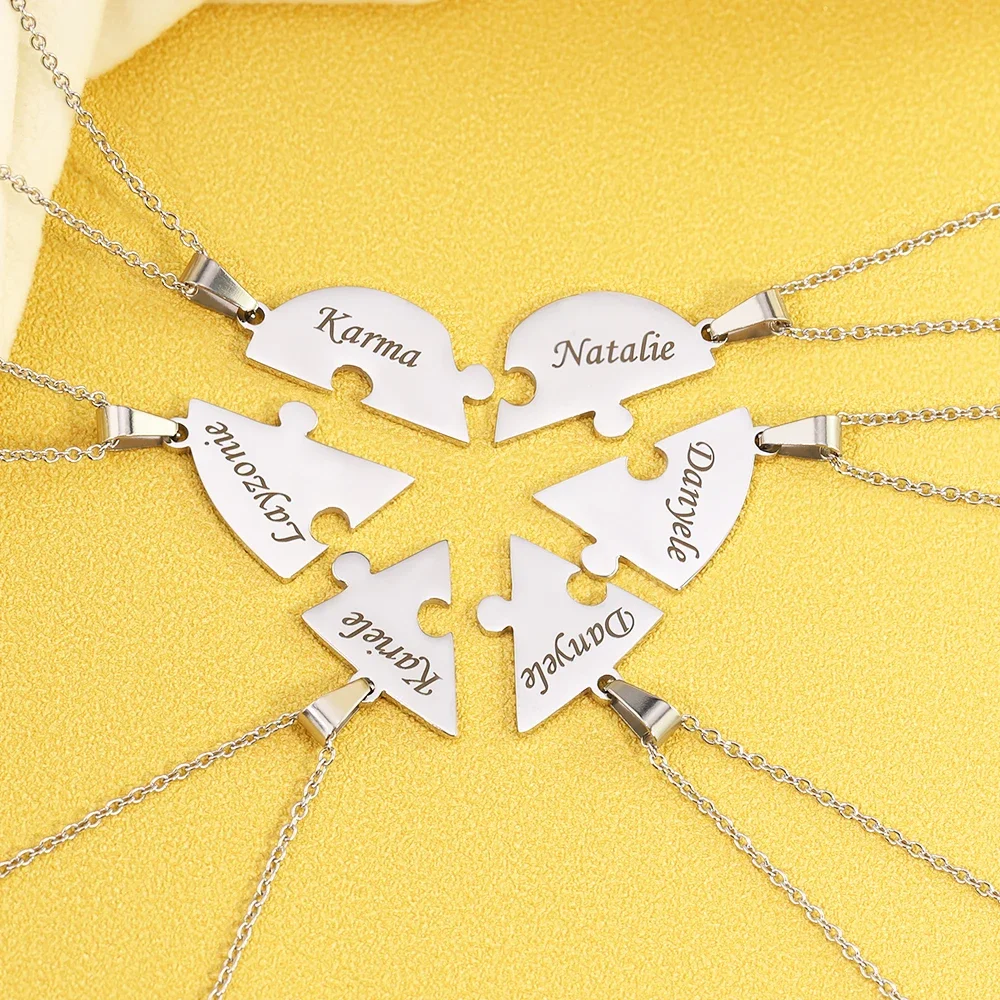 Personalized Family Name Plate Necklaces 5 | Personalized Family Name Plate Necklaces 12