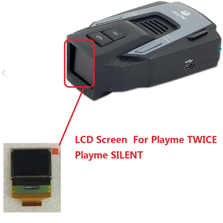 Polegada Oled Display Lcd Reparação de Tela para Playme Duas Vezes Playme Silencioso 1.29
