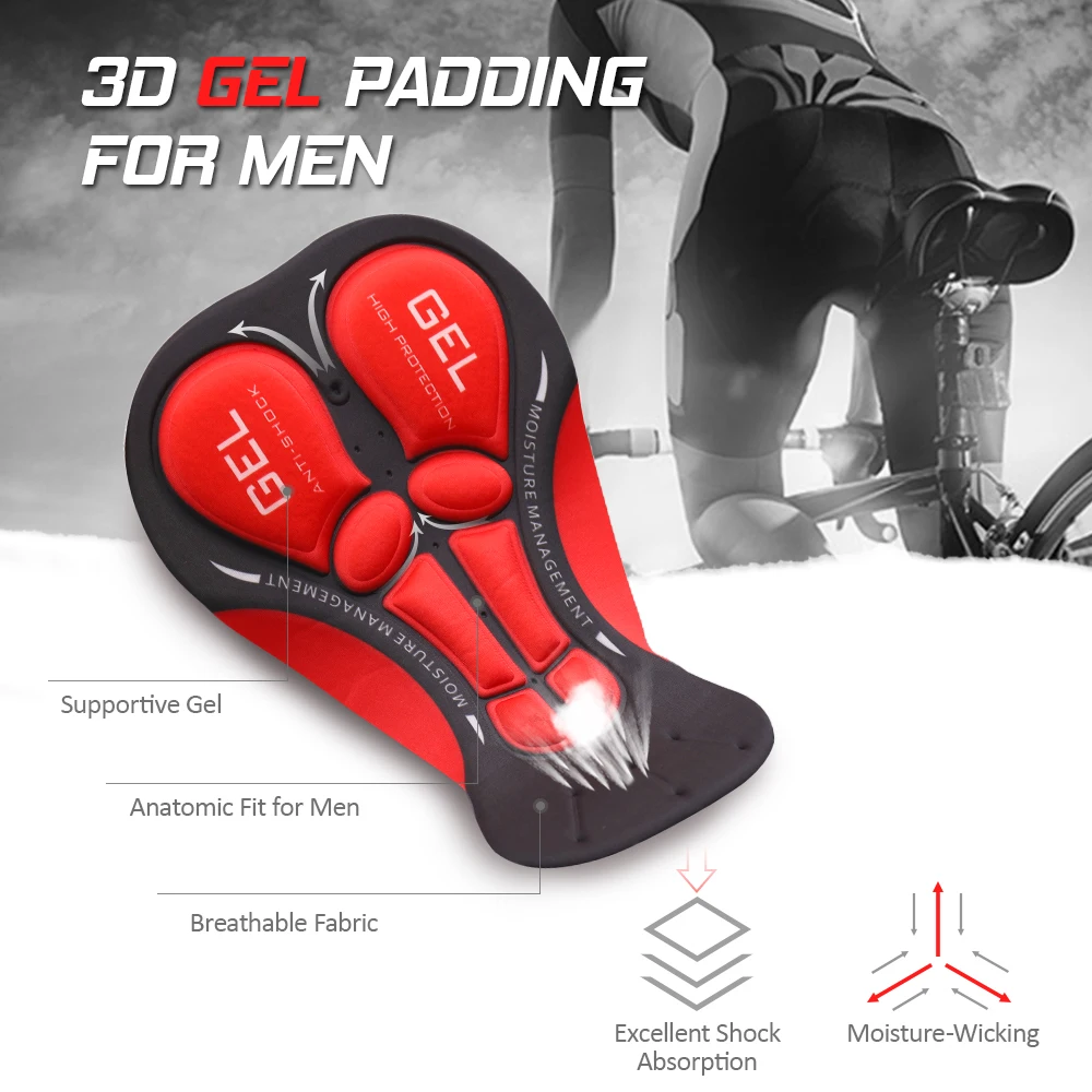 Men Bike Underwear 3D Padded MTB Bicycle Cycle Biking Underwear Shorts