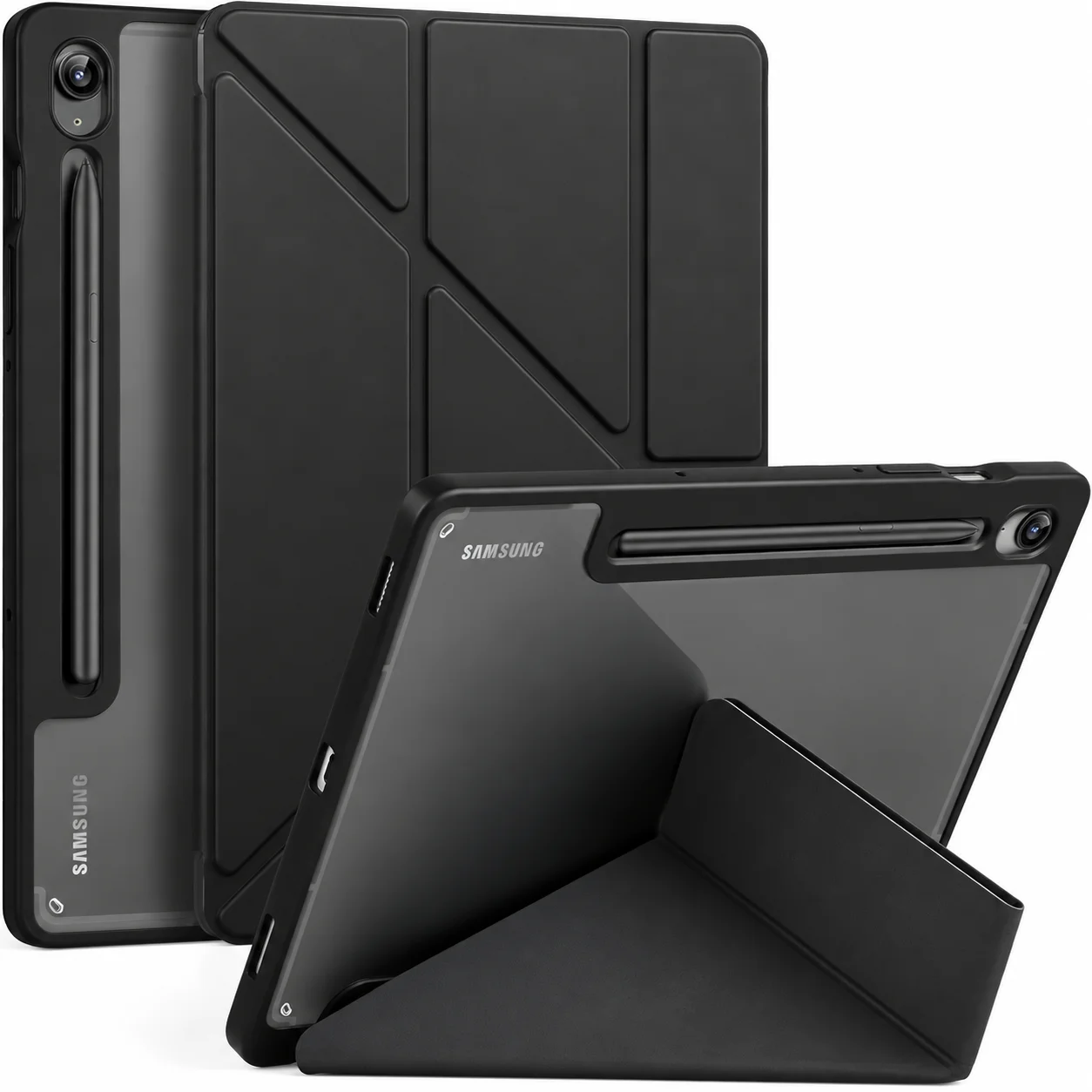 Magnetic Y-Type Tablet Case with Pen Holder - Premium Protective Cover