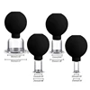 4 Pcs Anti Cellulite Suction Cup Ventosa Silicone Ball Glasses Jar Vacuum Cupping Set Cans Body Face Massager Drop Shipping 4