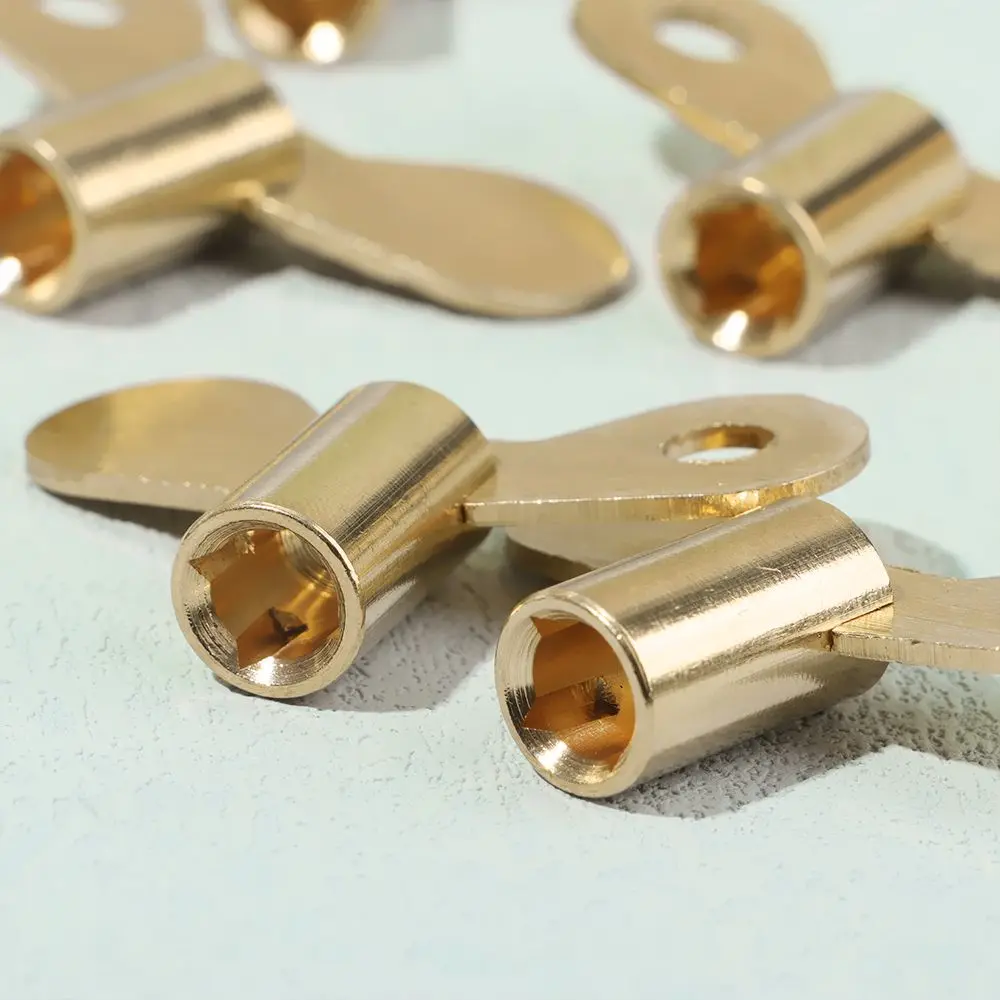 Brass Venting Air Valve 7MM Radiator Plumbing Bleed Solid Water Tap Faucet Accessories Switch Use Square Spool Bleeding Key