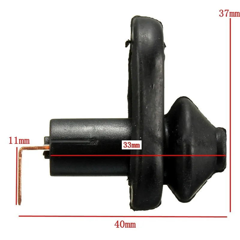 Car Accessories Universal Car Vehicle Interior Door Courtesy Light Lamp Switch Button Part Black Auto Car Push Button Waterproof